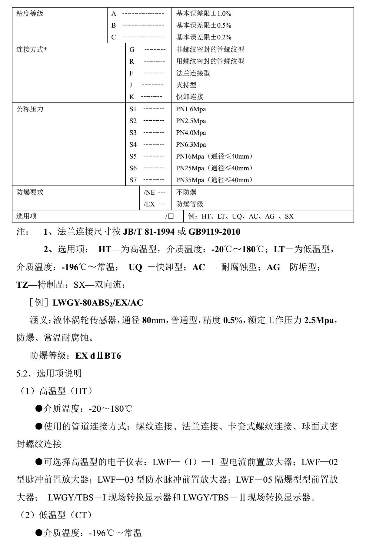 乙酸乙酯用流量計(jì)選型說(shuō)明2